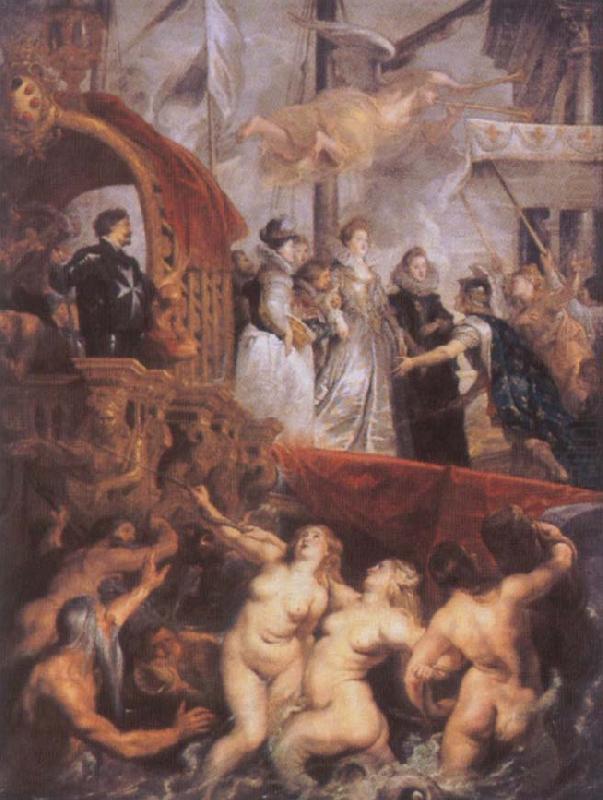Peter Paul Rubens The Landing of Marie de-Medici at Marseille china oil painting image